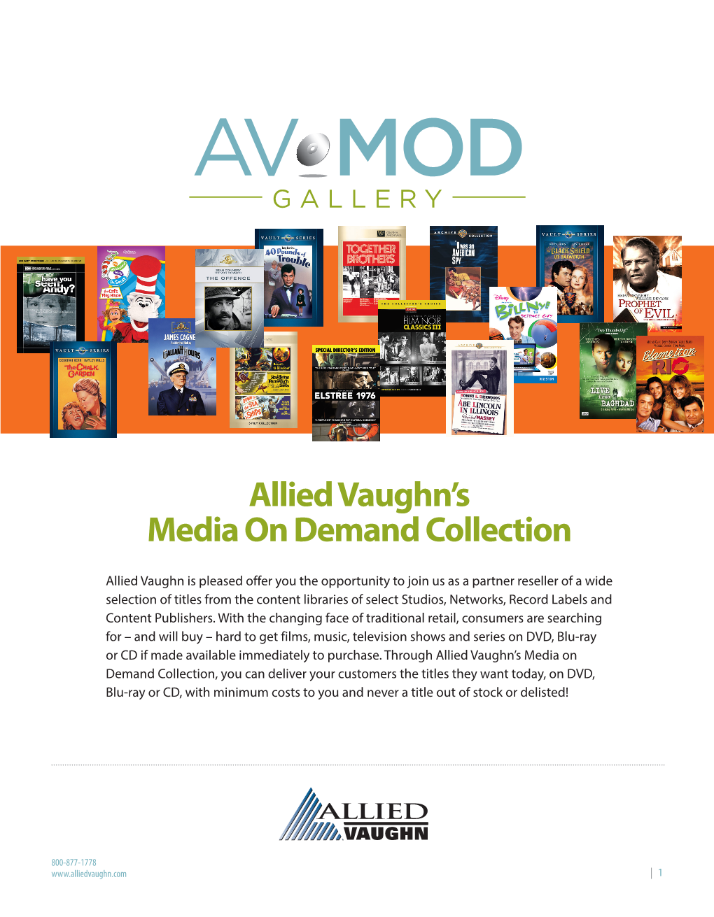 Allied Vaughn's Media on Demand Collection