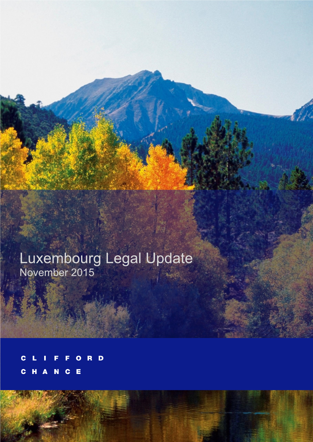 Luxembourg Legal Update November 2015