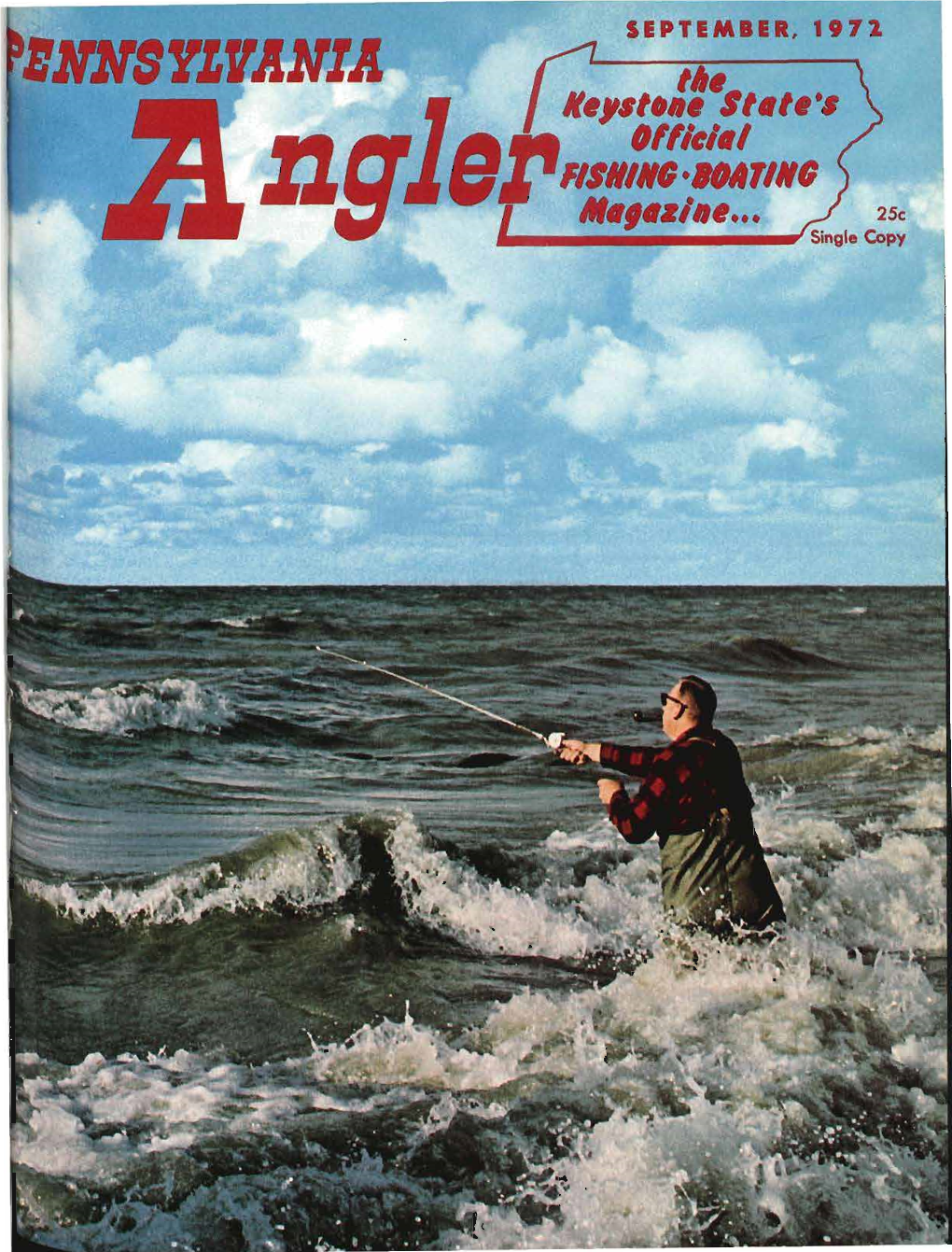 Lake Erie, and This Issue of the ANGLER Begins a Series on the Lake and Helps to Unravel the Confus­ Ing Stories That Have Been Told About the Lake