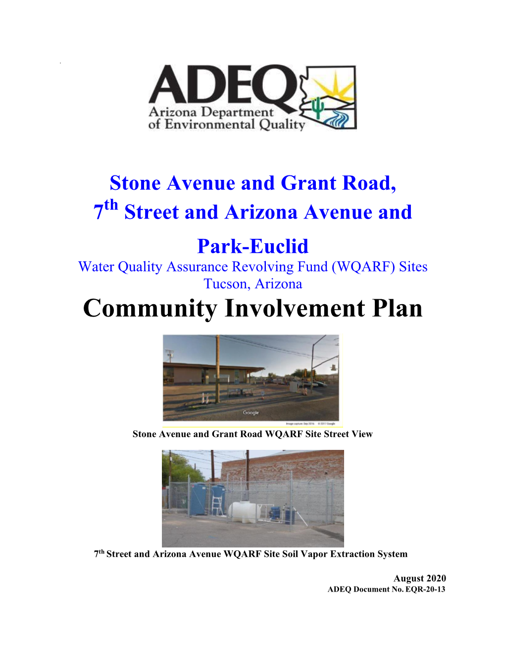 Community Involvement Plan