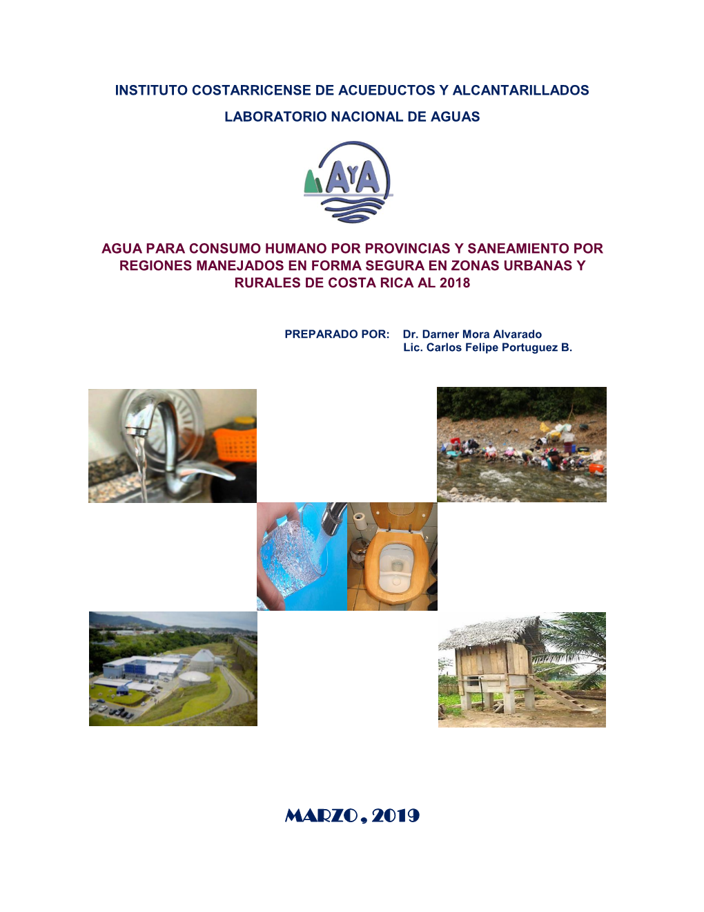 Informe Agua Potable Y Saneamiento 2019