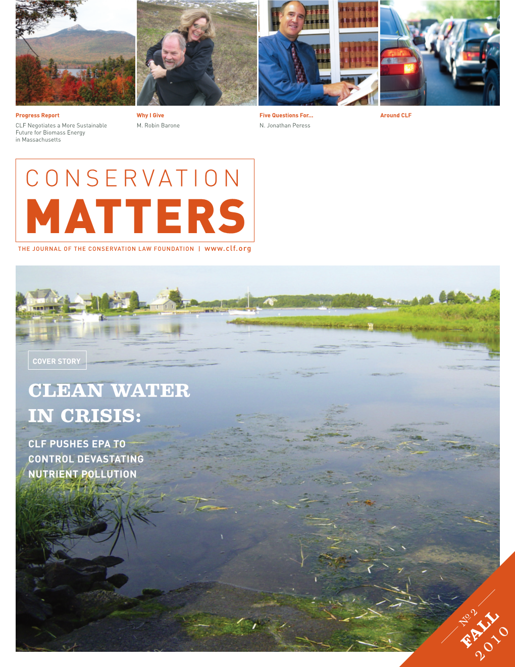 Matters the Journal of the Conservation Law Foundation |