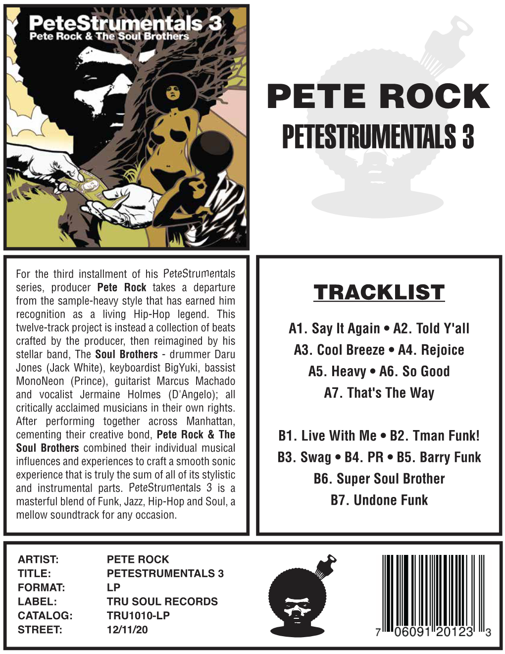 Pete Rock Petestrumentals 3