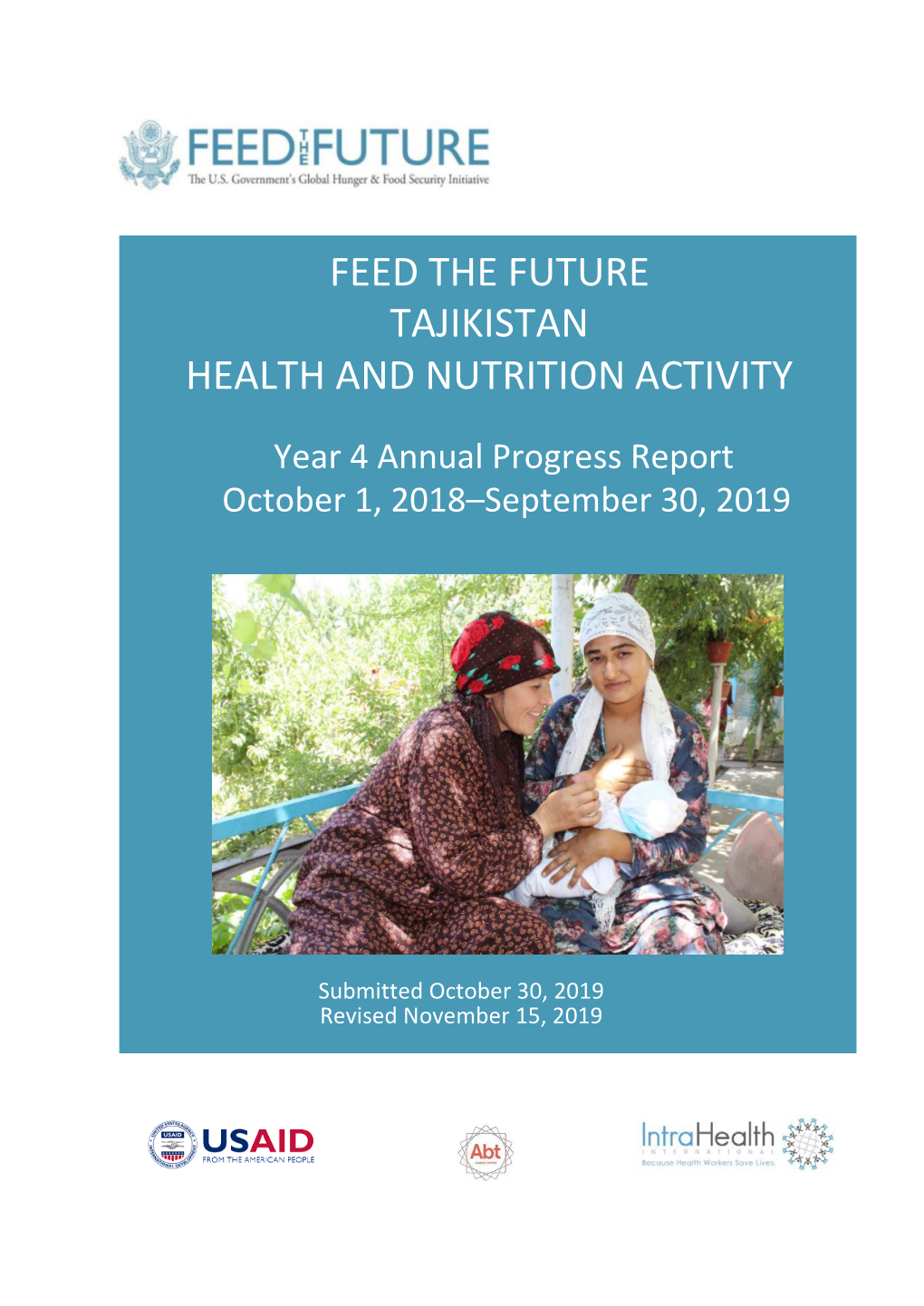 Feed the Future Tajikistan Health and Nutrition Activity