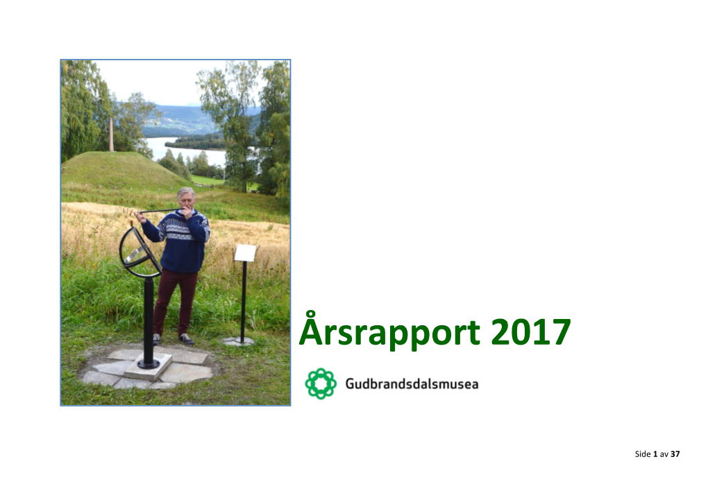 Årsrapport Gudbrandsdalsmusea 2017