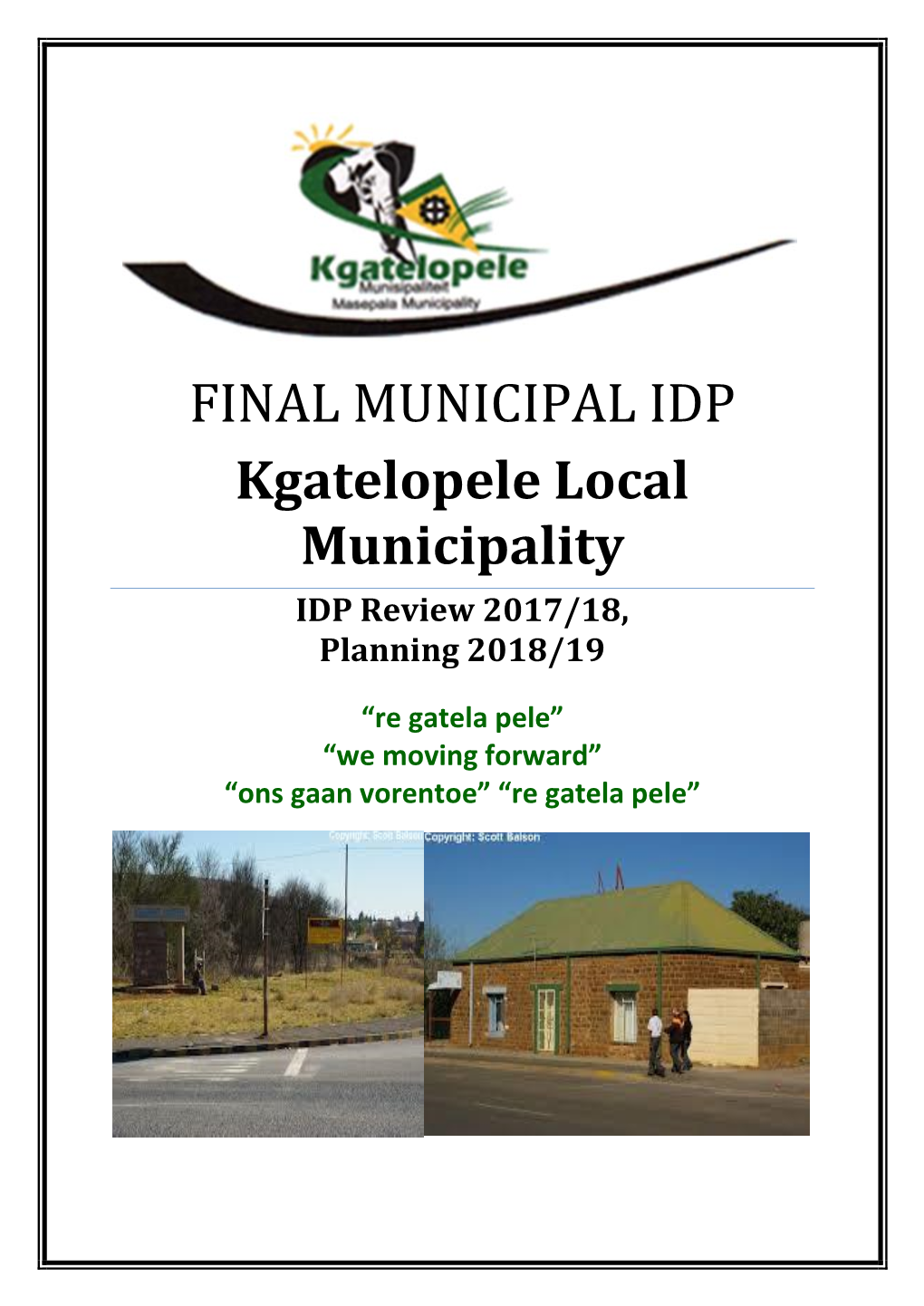 Final Municipal Idp 201819