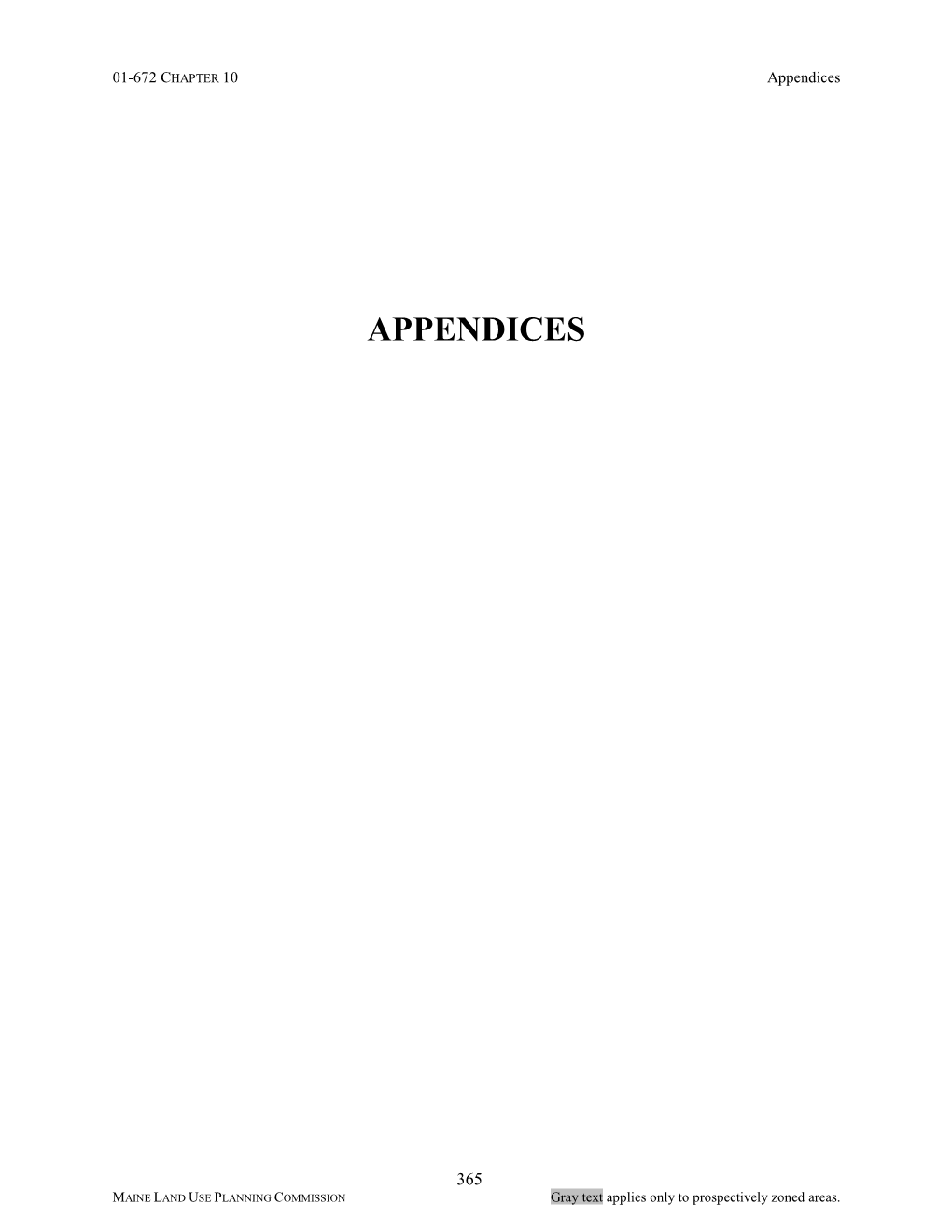 Chapter 10, Appendix F