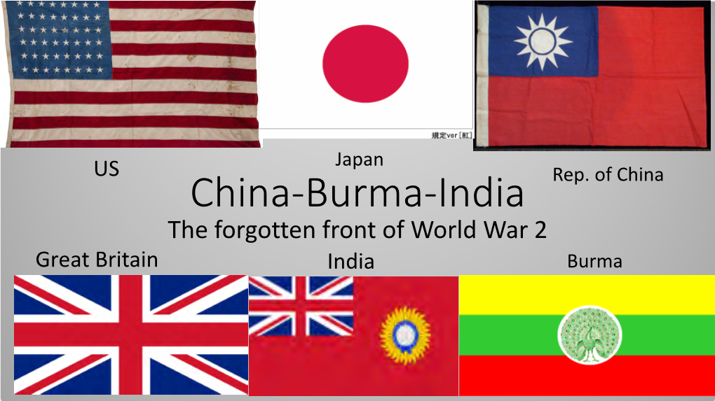 China-Burma-India Rep