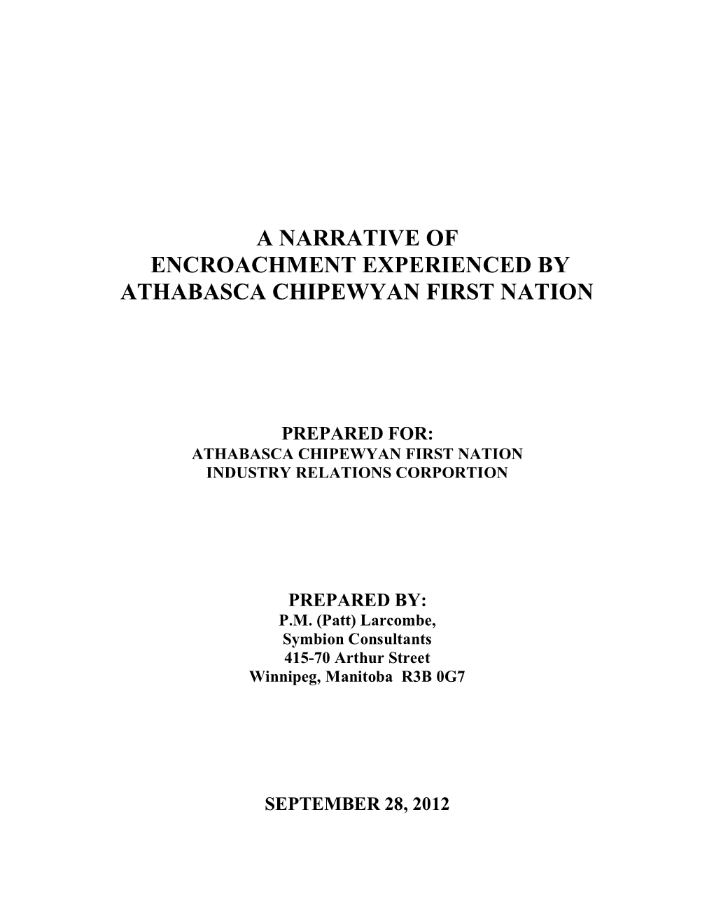 ACFN Encroachment Final Report Sep 28 12