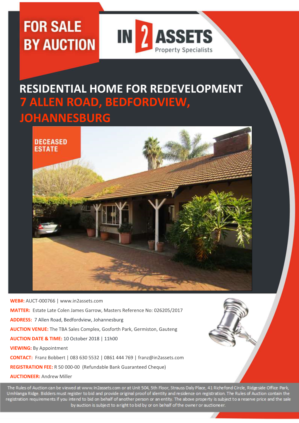 7 Allen Road, Bedfordview, Johannesburg