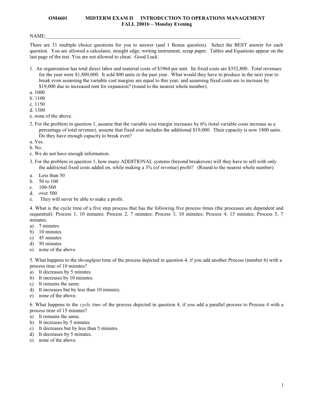 15. If You Were a Small Manufacturer with Limited Financial Resources and Supplied Commodity