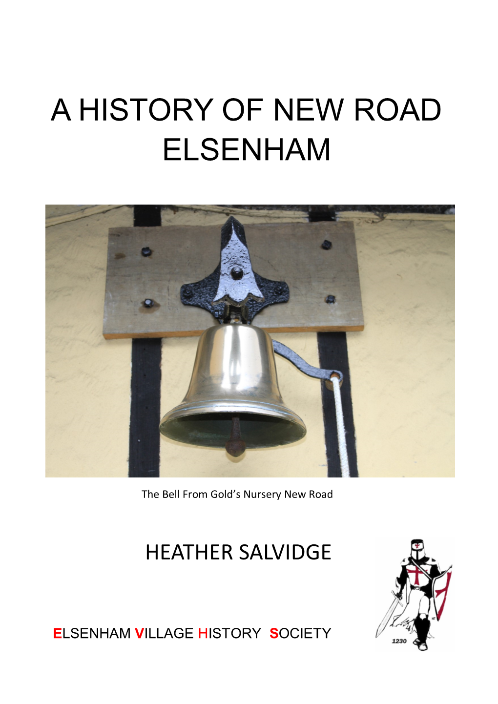 A History of New Road Elsenham