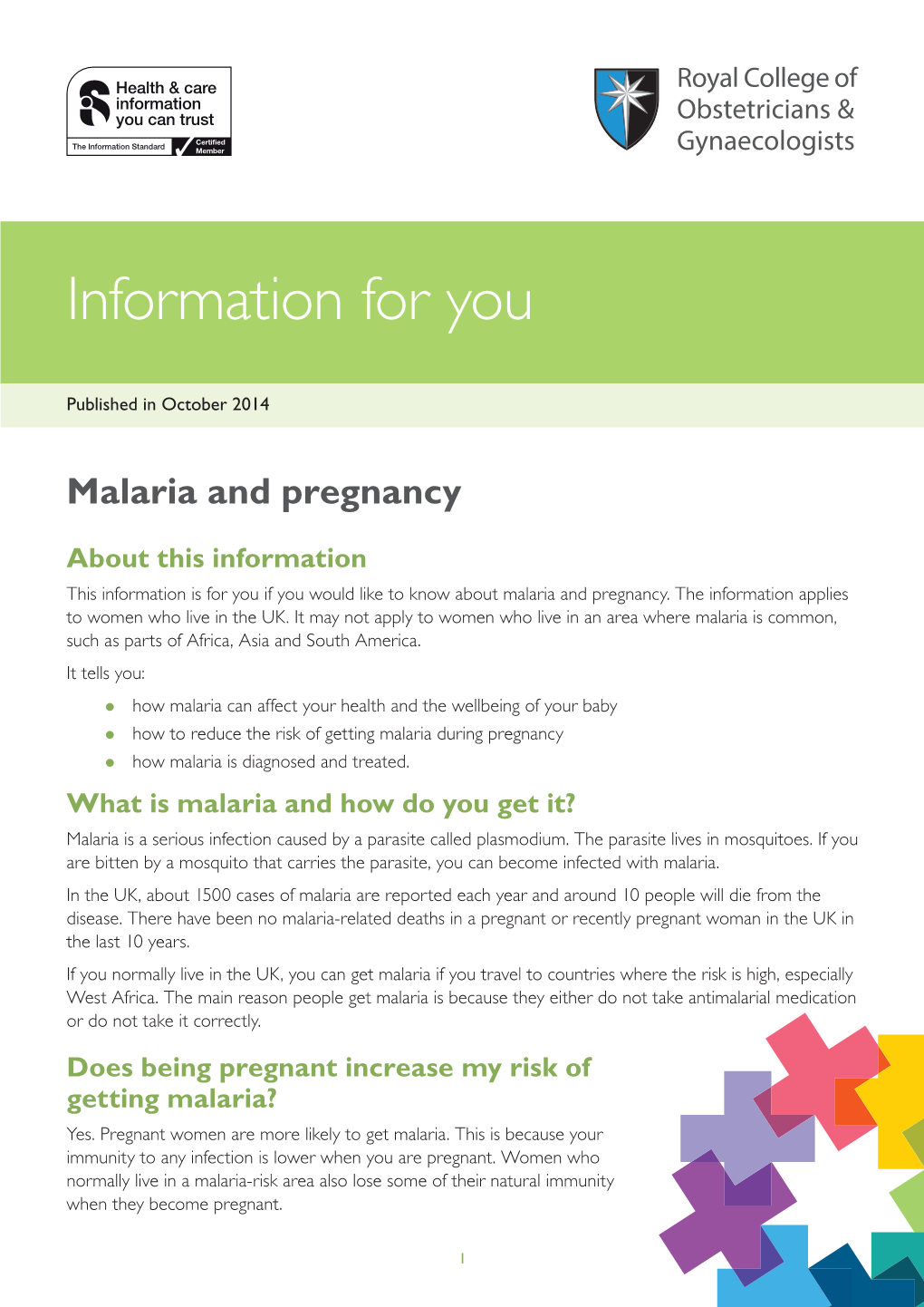 Malaria and Pregnancy