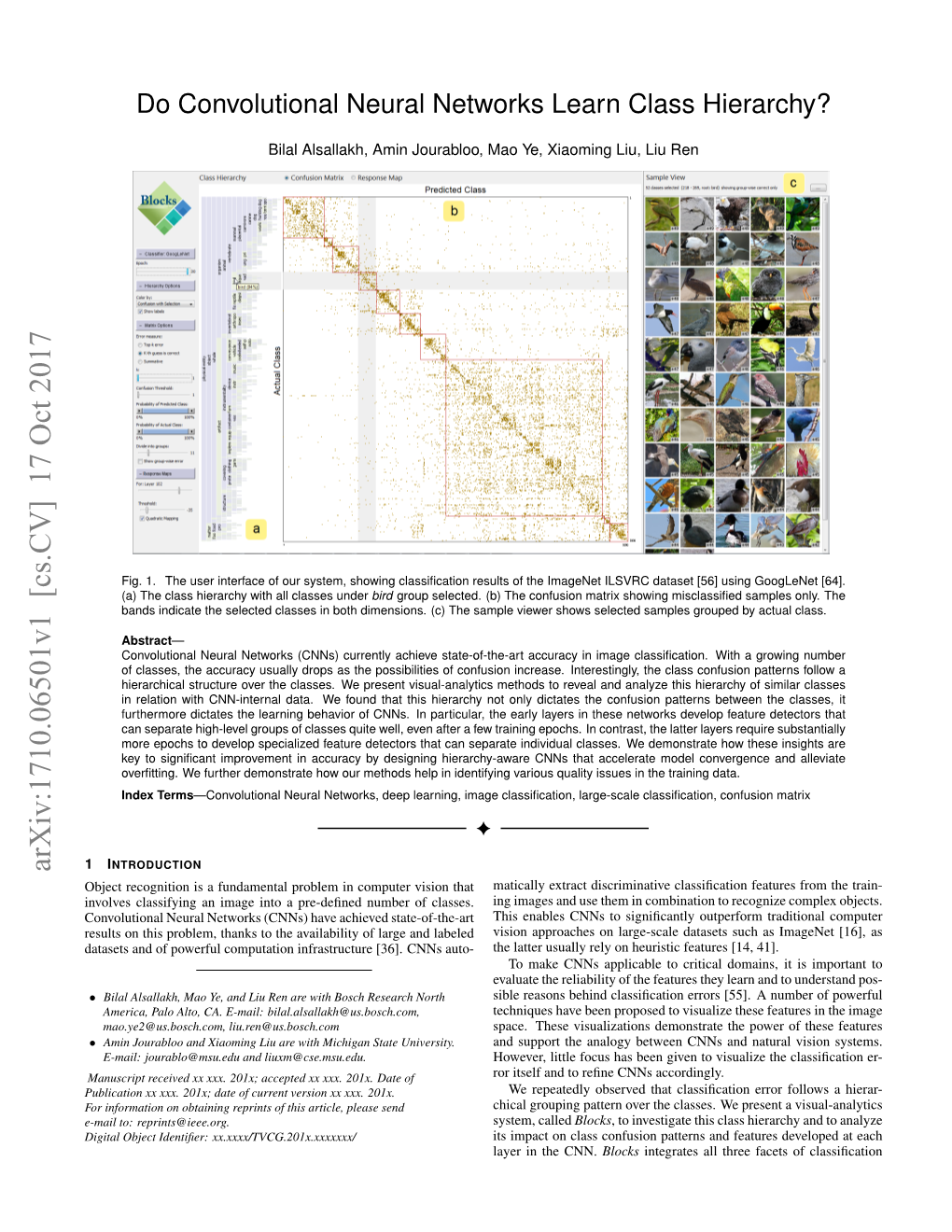 Do Convolutional Neural Networks Learn Class Hierarchy?