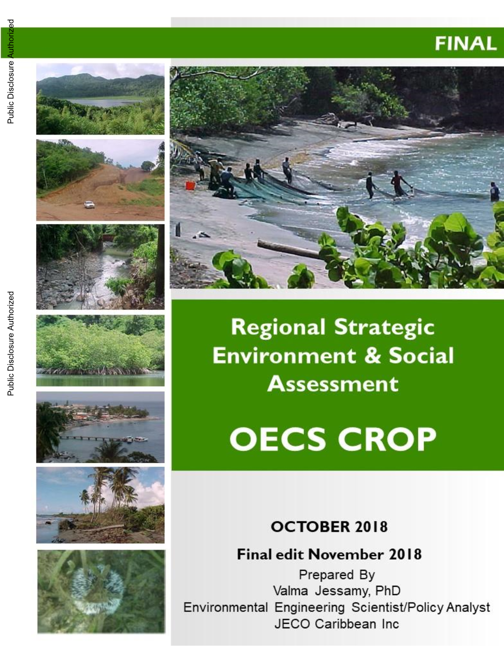 Final Regional Sesa for Oecs Crop