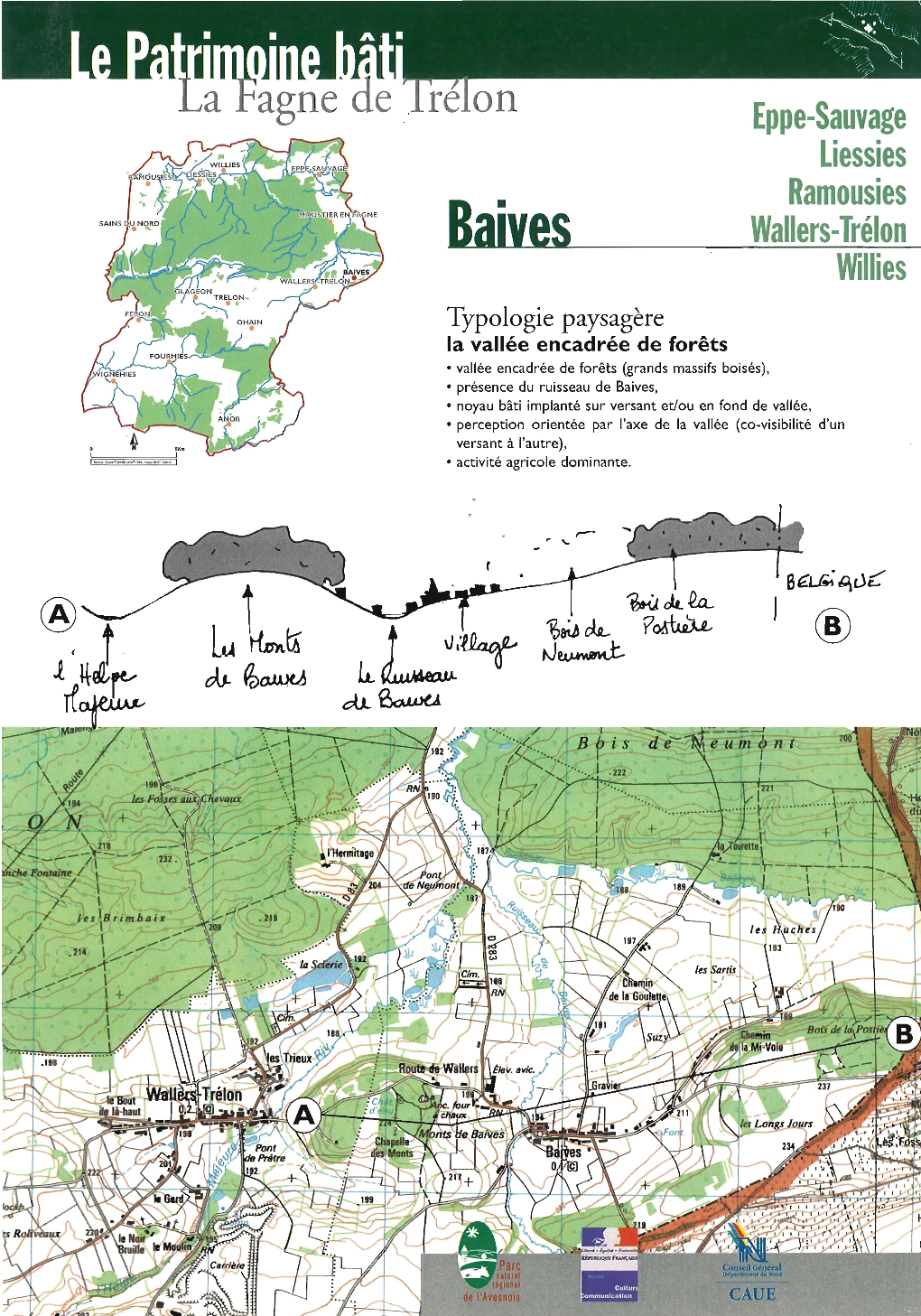 Le Patrimoine Bâti La Fagne De Trélon BAIVES