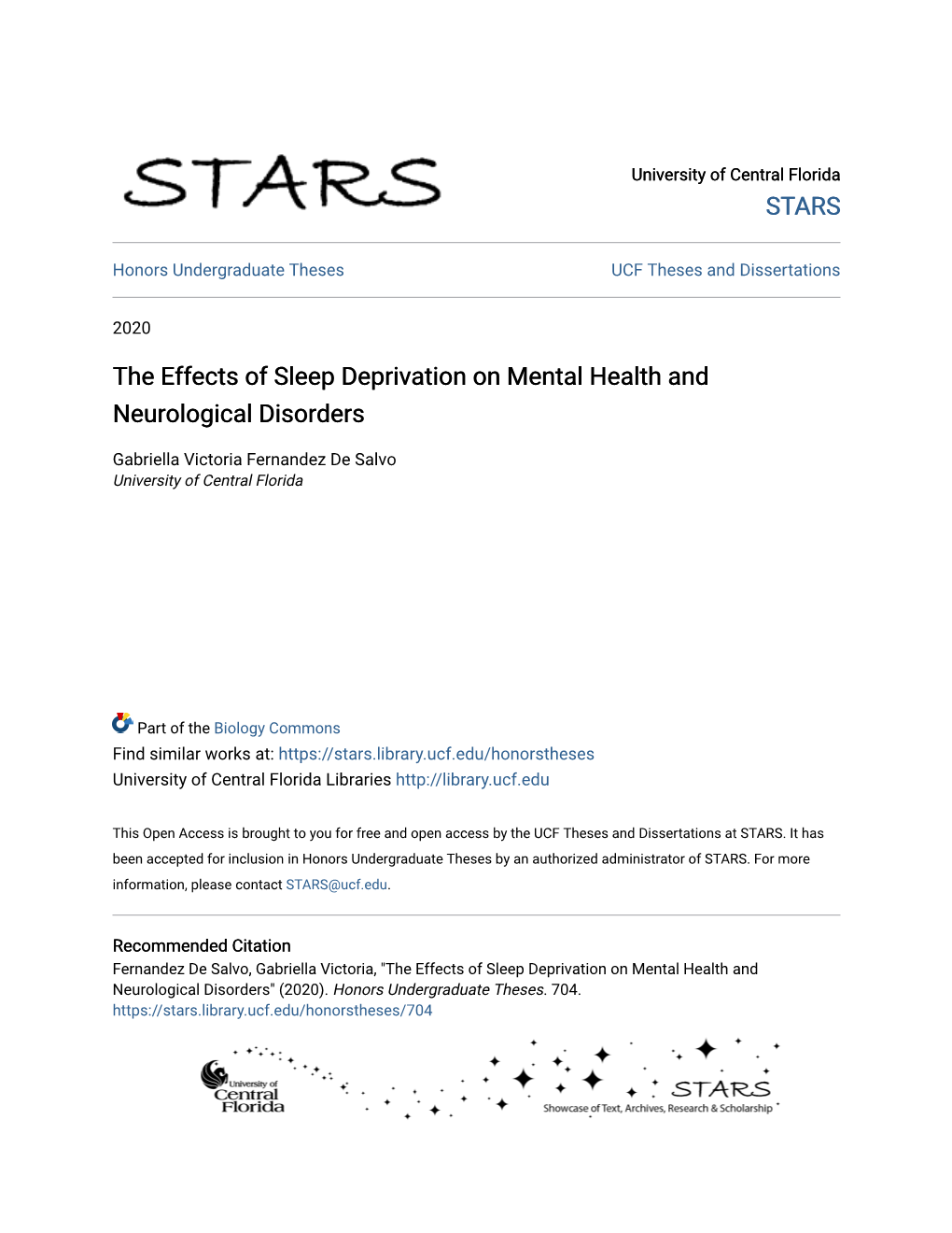 The Effects of Sleep Deprivation on Mental Health and Neurological Disorders