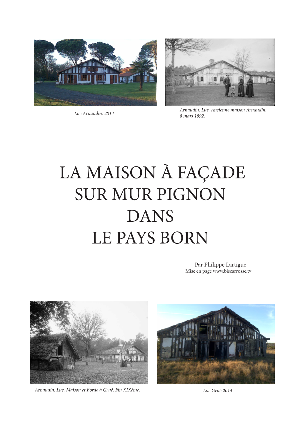 La Maison À Façade Sur Mur Pignon Dans Le Pays Born