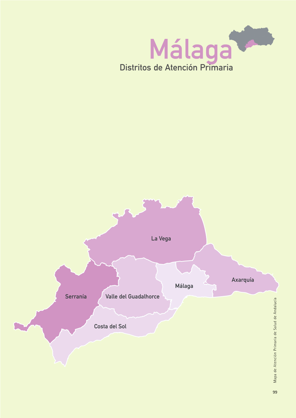 Mapa Distrito Sanitario Atencion Primaria Malaga