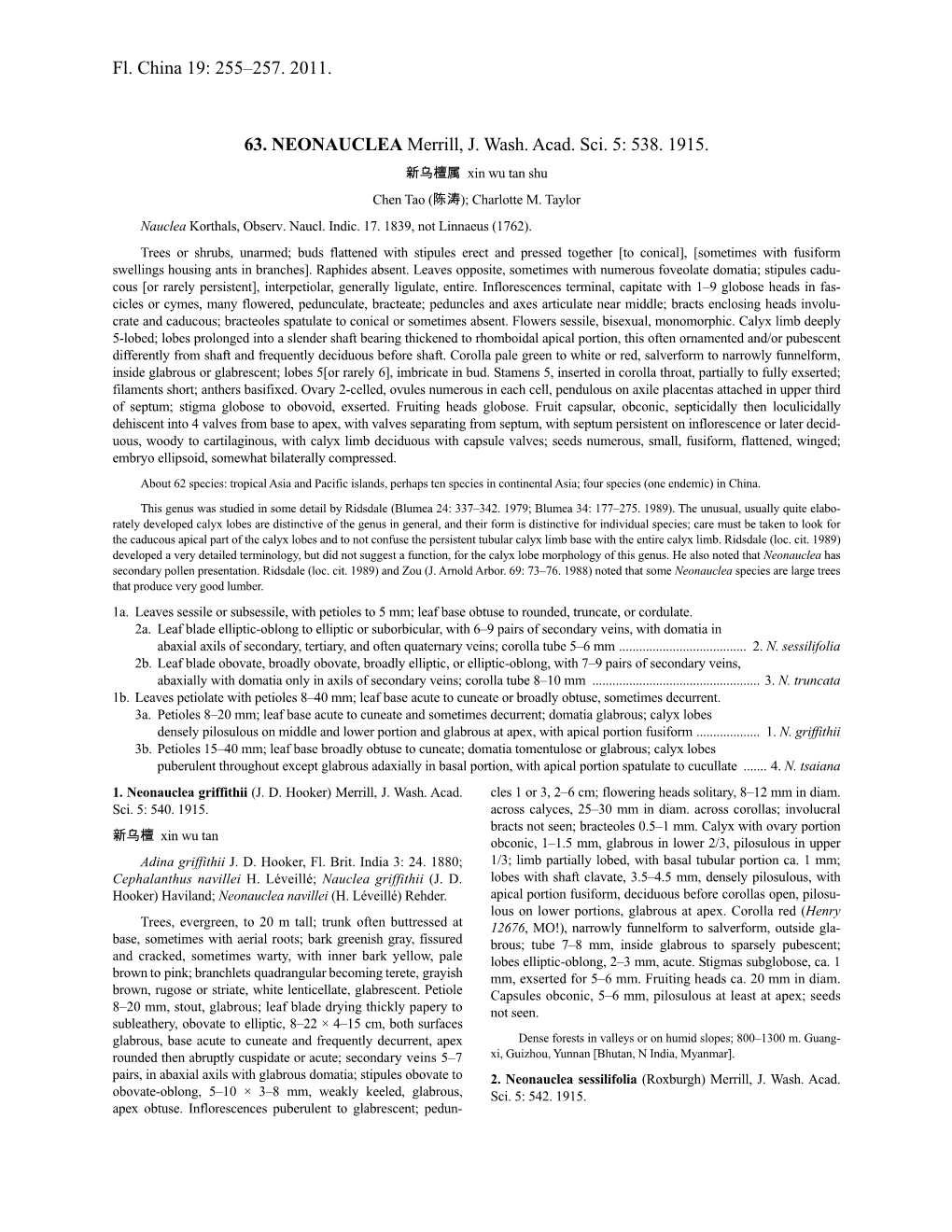 Neonauclea (PDF)