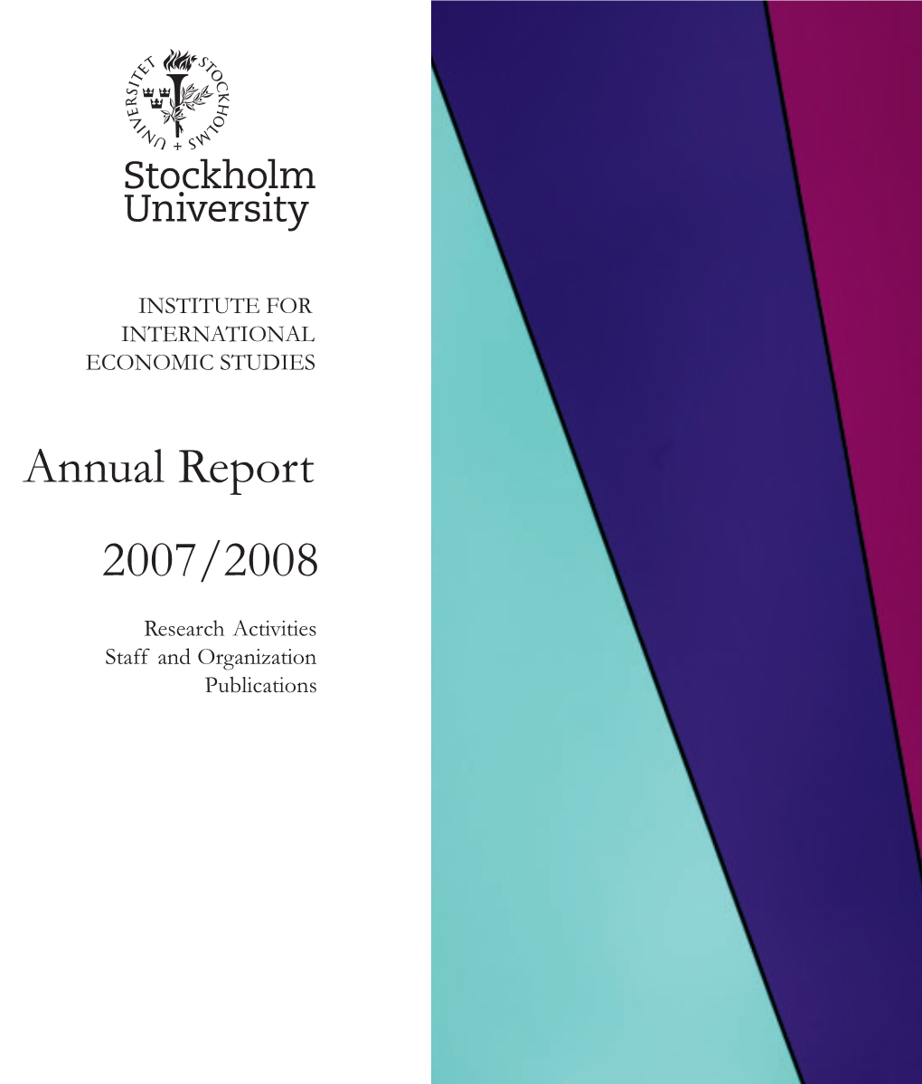 Annual Report 2007/2008