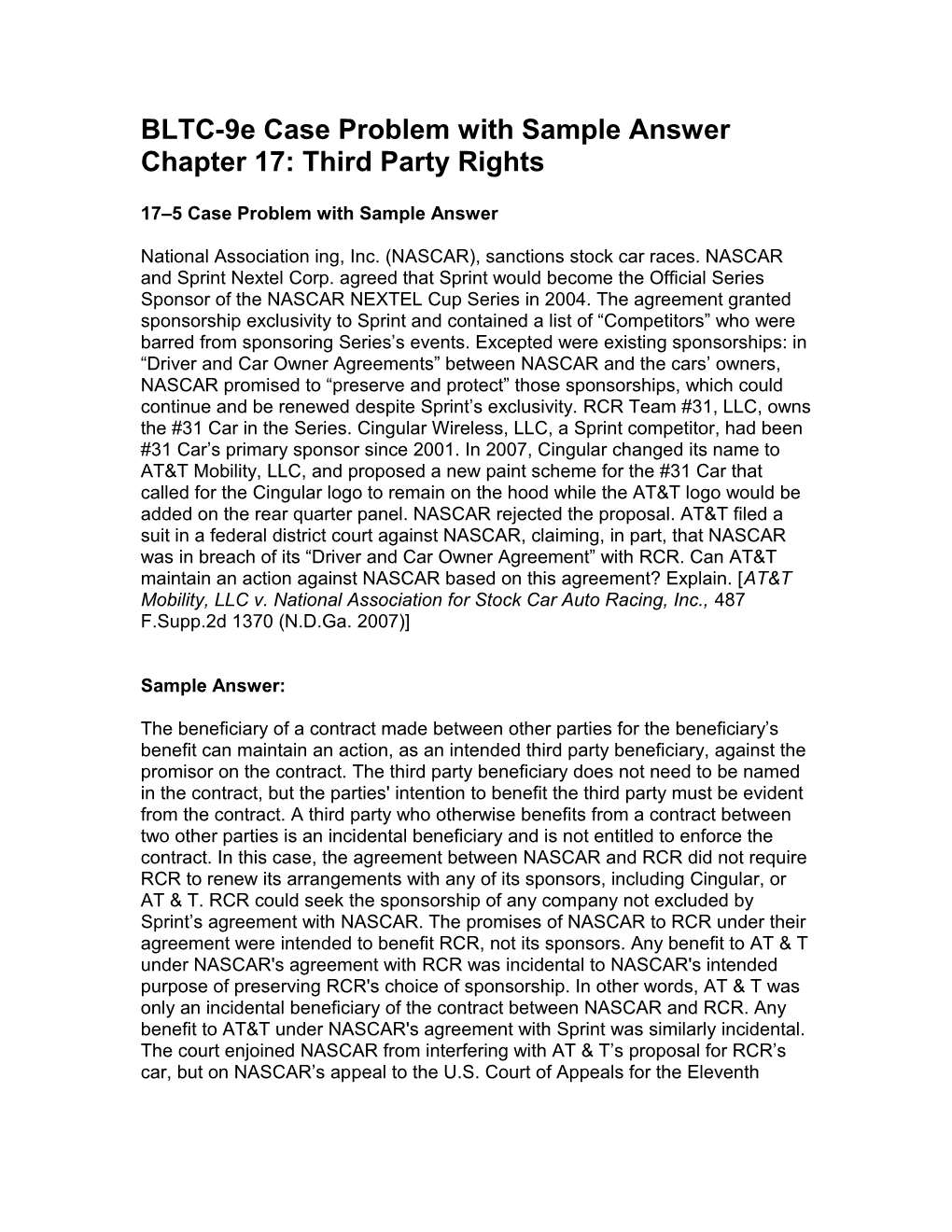 Chapter 4 - Constitutional Authority to Regulate Business s13