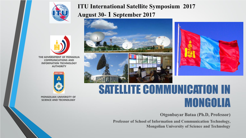 Satellite Communication in Mongolia