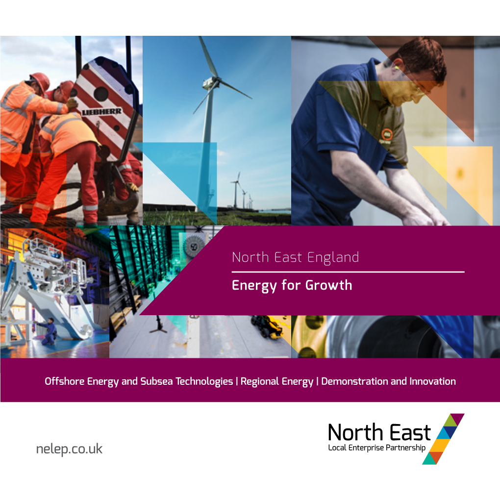 Energy for Growth Nelep.Co.Uk North East England