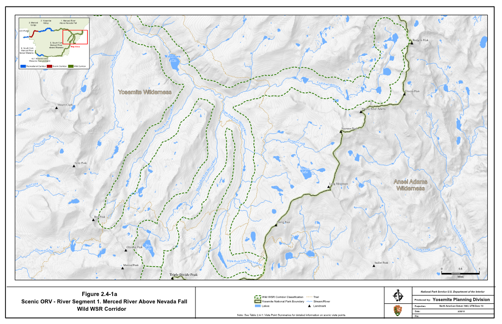 Yosemite Wilderness Figure 2.4-1A Ansel