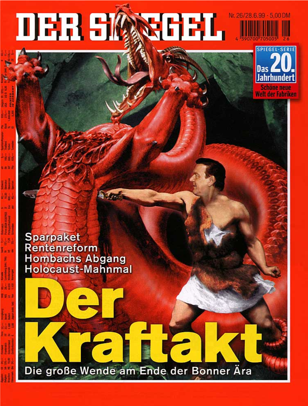 DER SPIEGEL Jahrgang 1999 Heft 26