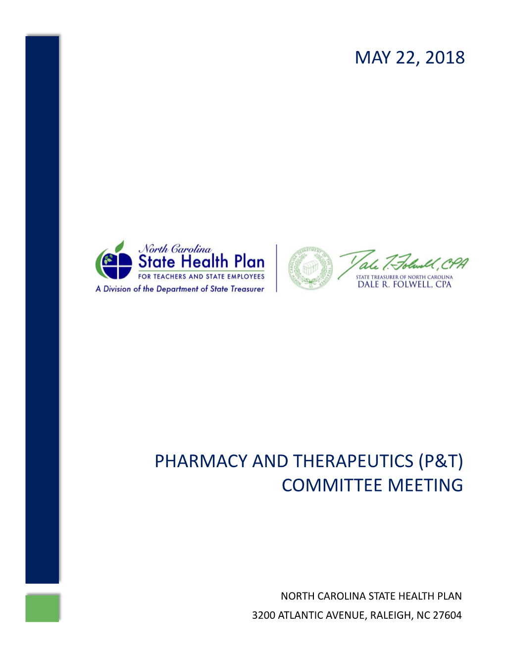 Pharmacy and Therapeutics (P&T) Committee Meeting May