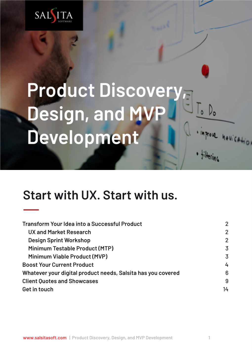 With UX. Start with Us