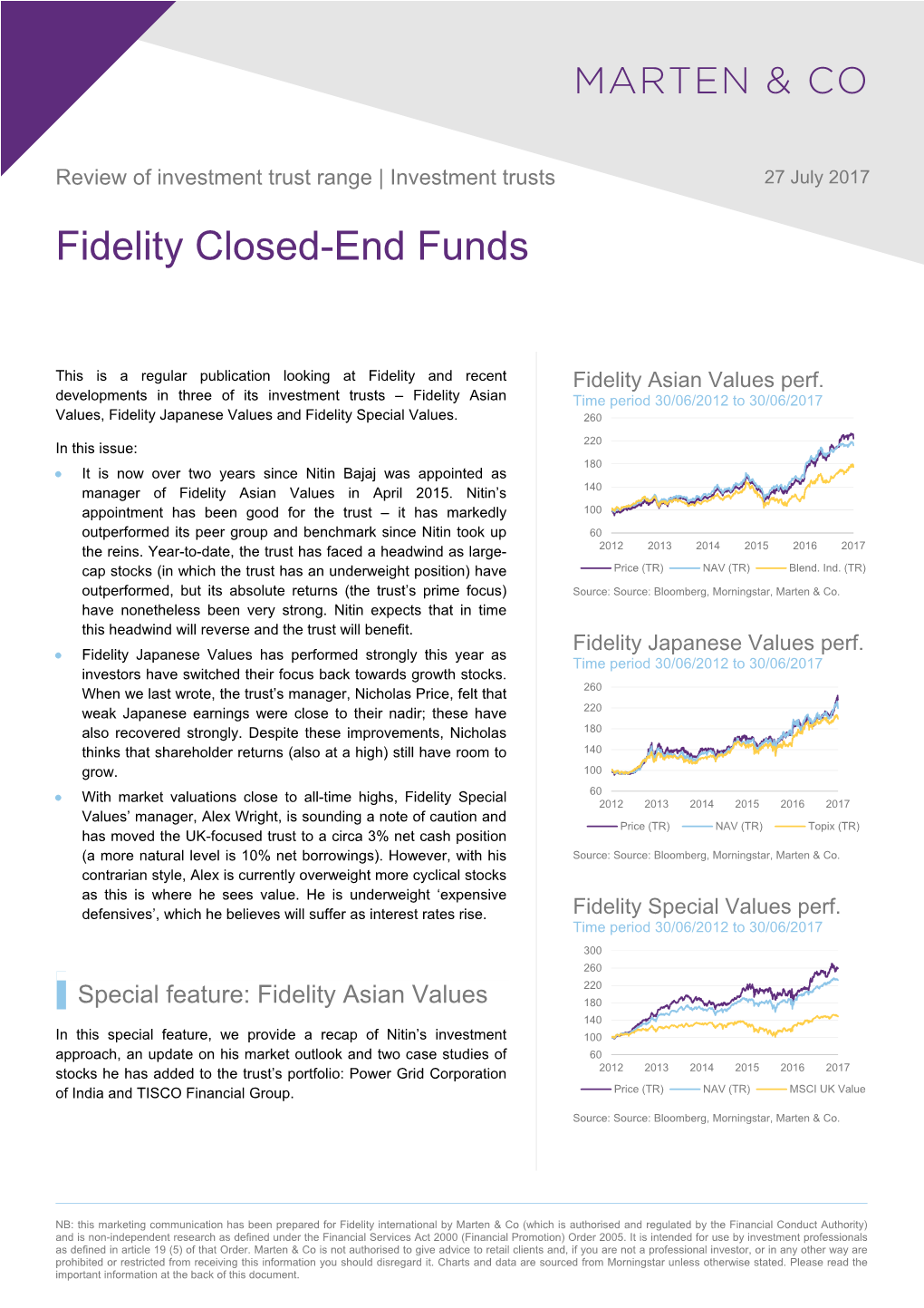 Fidelity Closed-End Funds