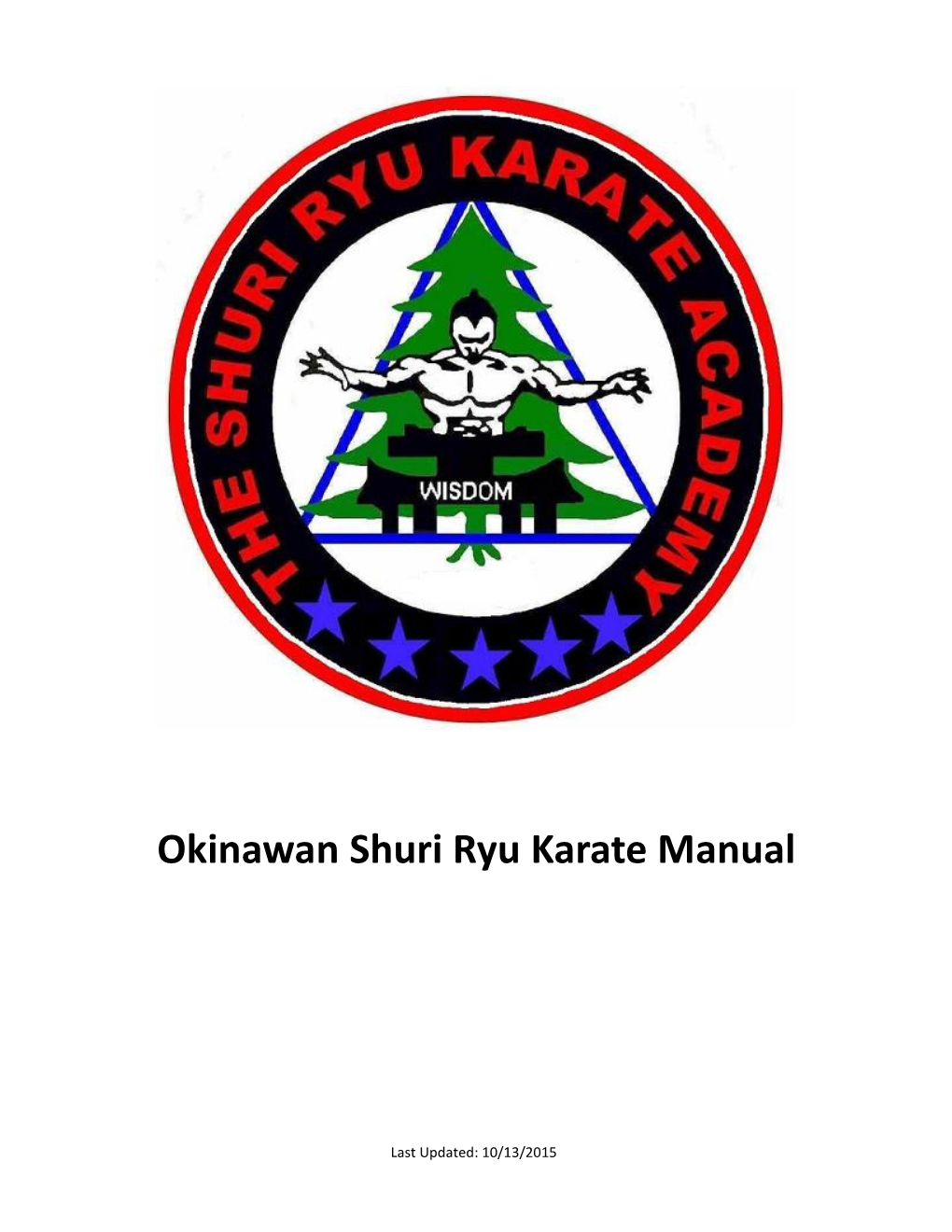 Shuri Karate Manual