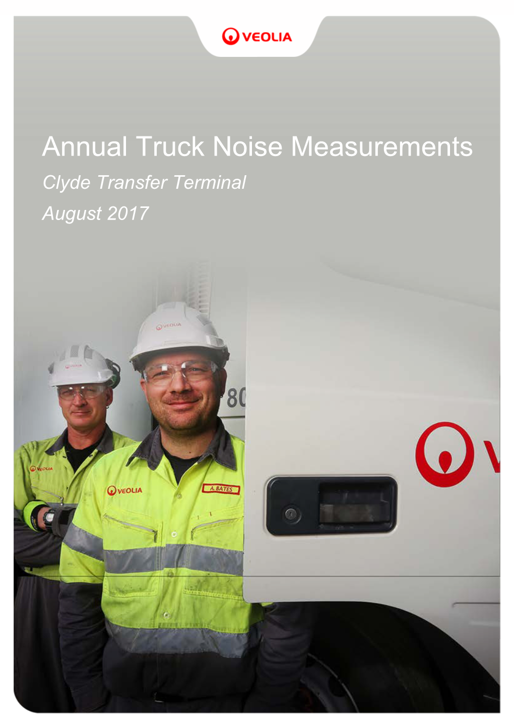 Clyde Truck Noise Monitoring