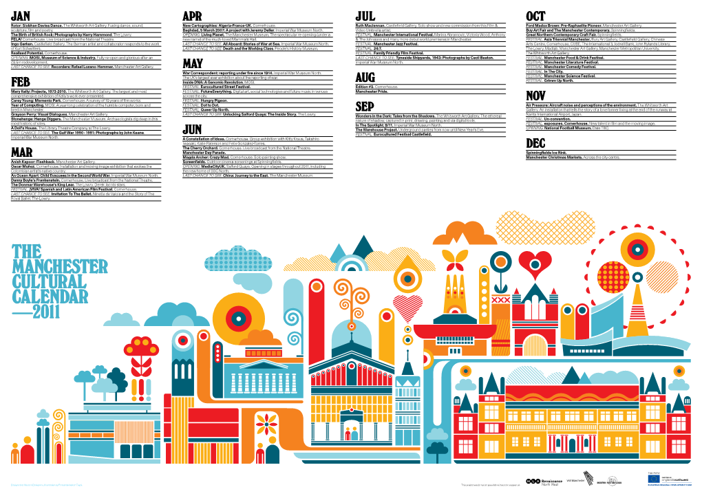 The Manchester Cultural Calendar —2011