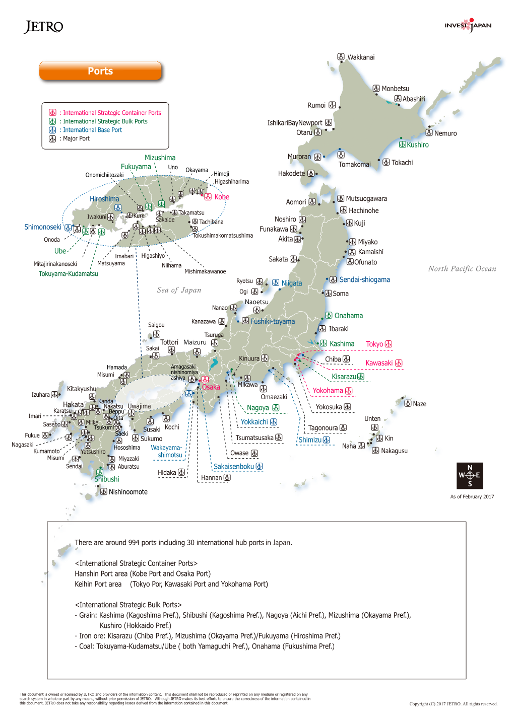 North Pacific Ocean Sea of Japan