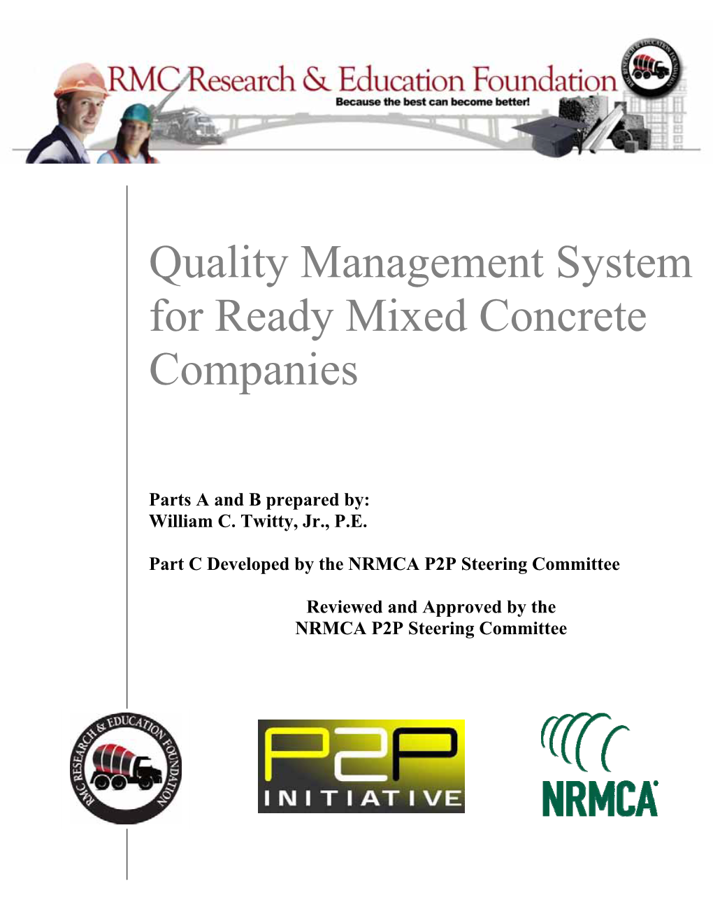 Quality Management System for Ready Mixed Concrete Companies