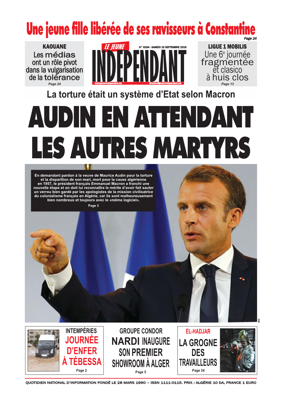 Audin En Attendant Les Autres Martyrs