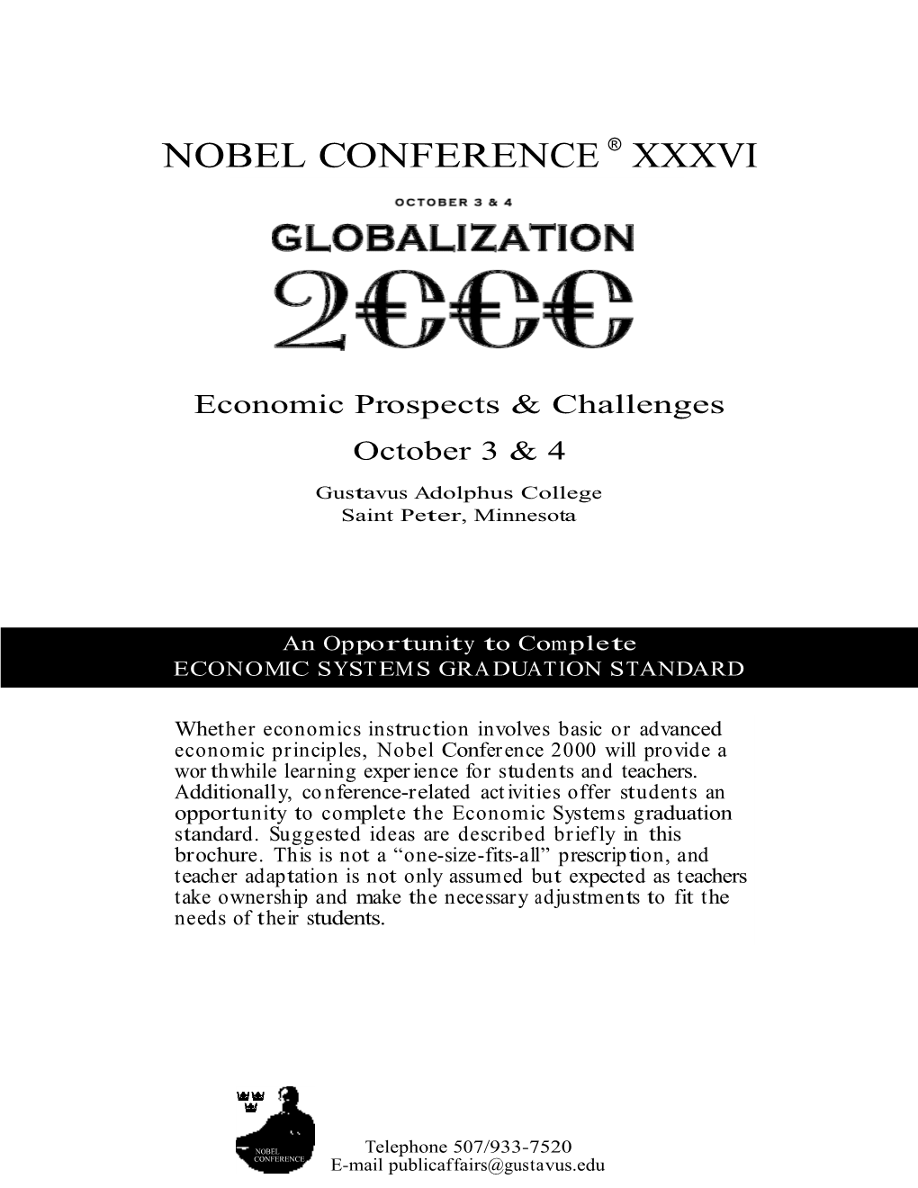 Nobel Conference Xxxvi