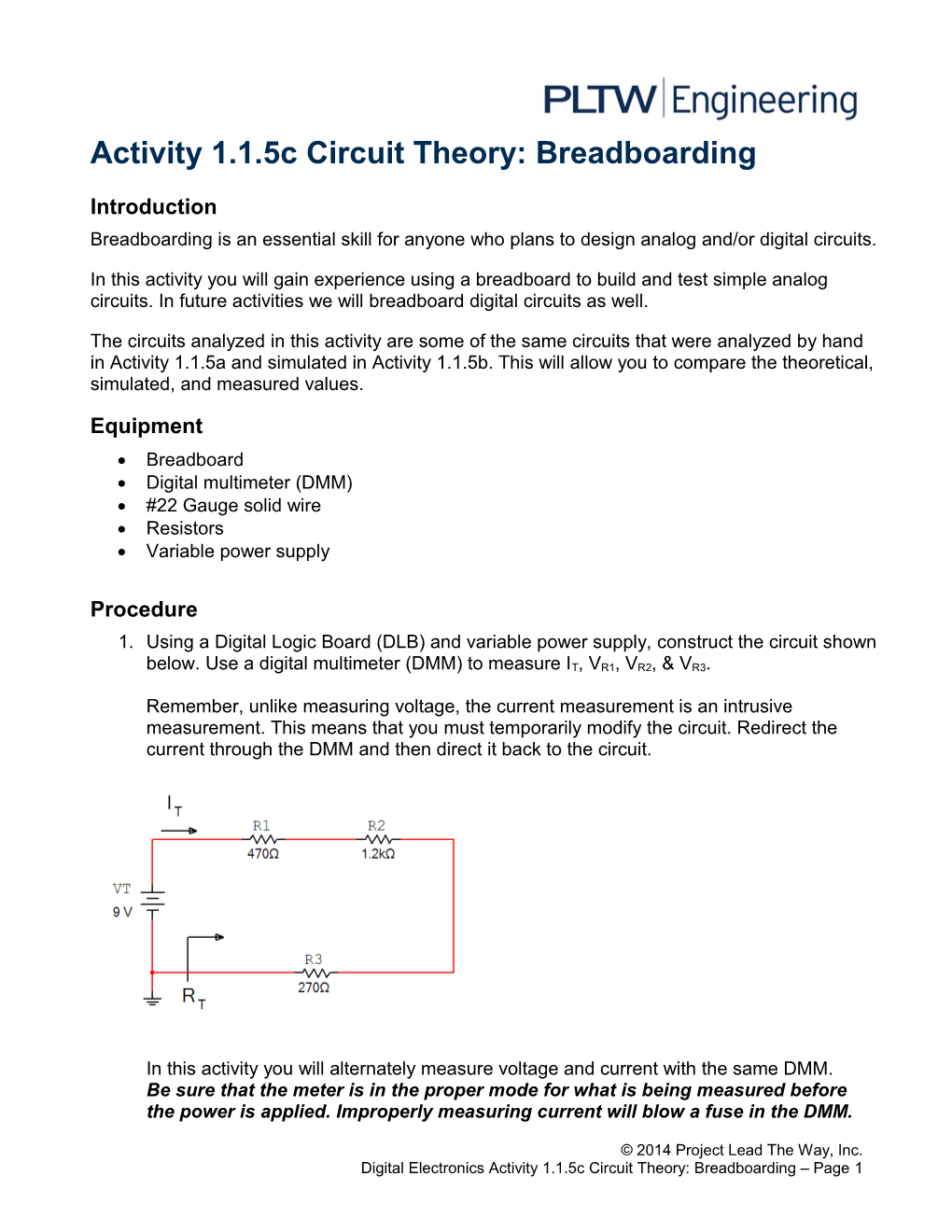 1.1.5.Ac Circuit Theory - Breadboarding