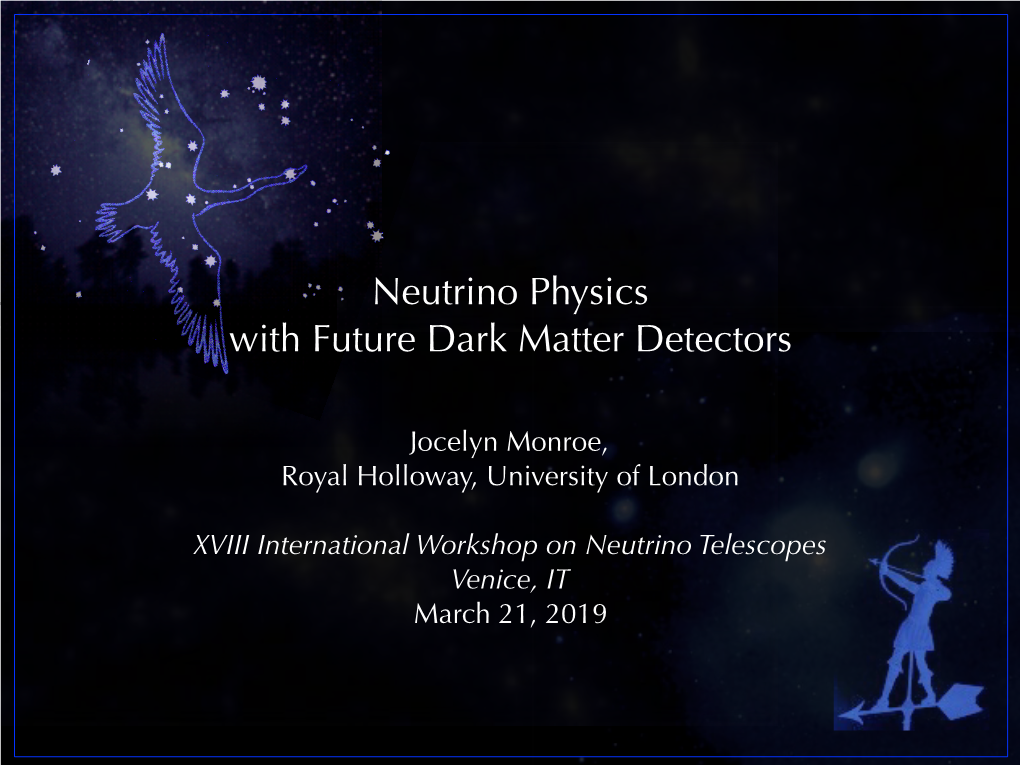 Neutrino Physics with Future Dark Matter Detectors