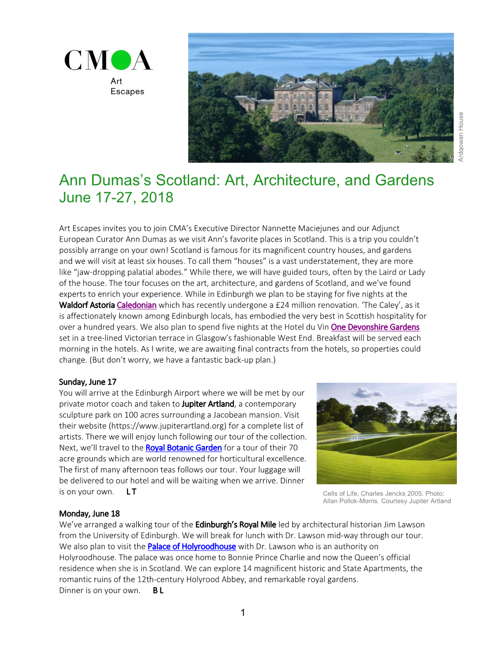 Ann Dumas's Scotland