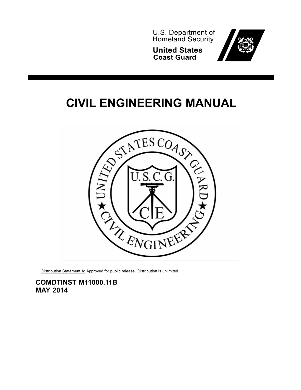 Civil Engineering Manual, Comdtinst M11000.11B