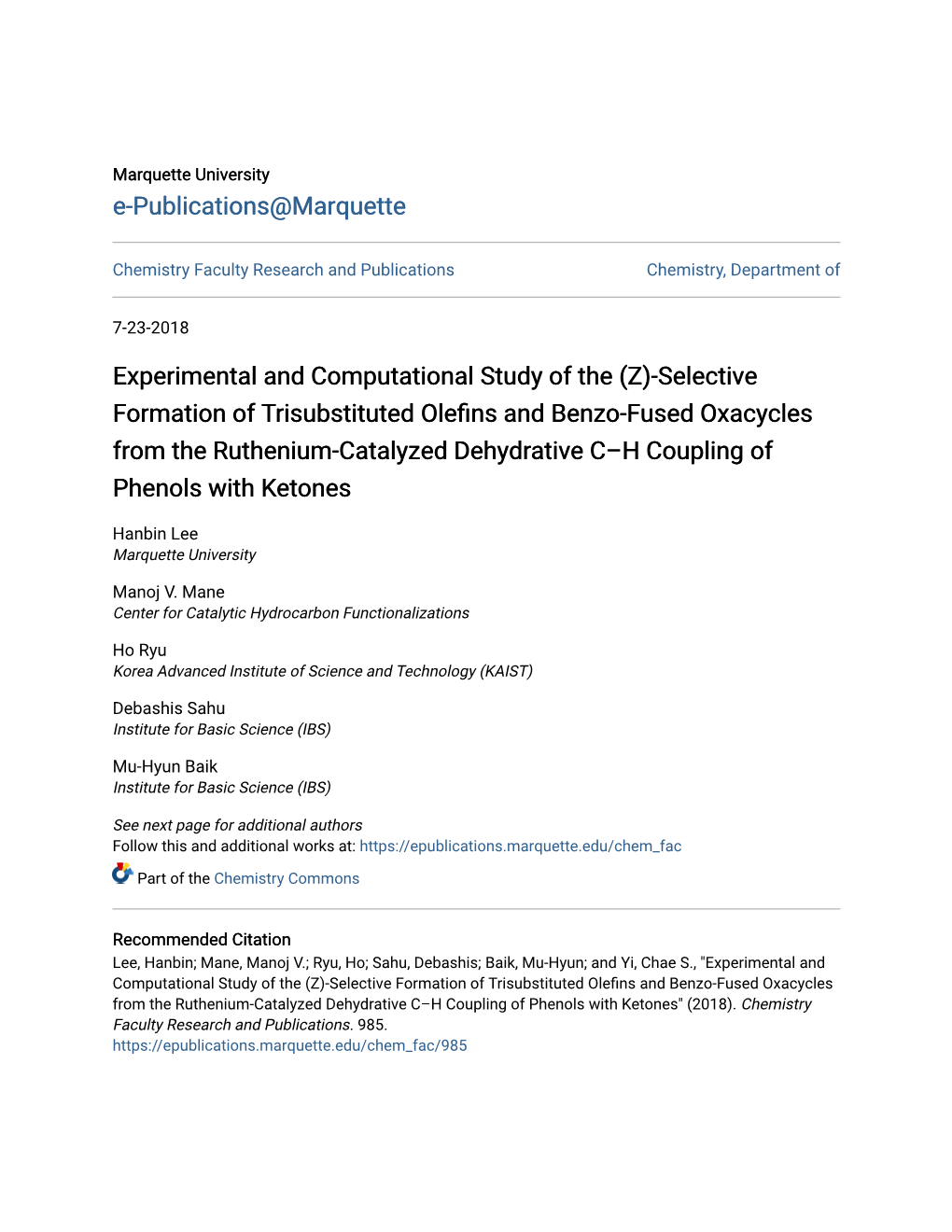 Selective Formation of Trisubstituted Olefins and Benzo-Fused Oxacycles from the Ruthenium-Catalyzed Dehydrative C–H Coupling of Phenols with Ketones