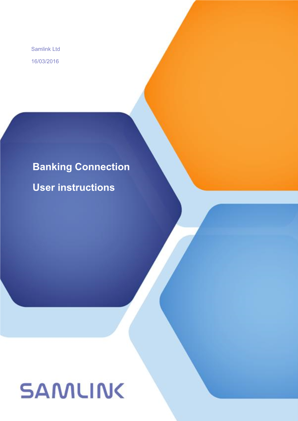 Banking Connection User Instructions