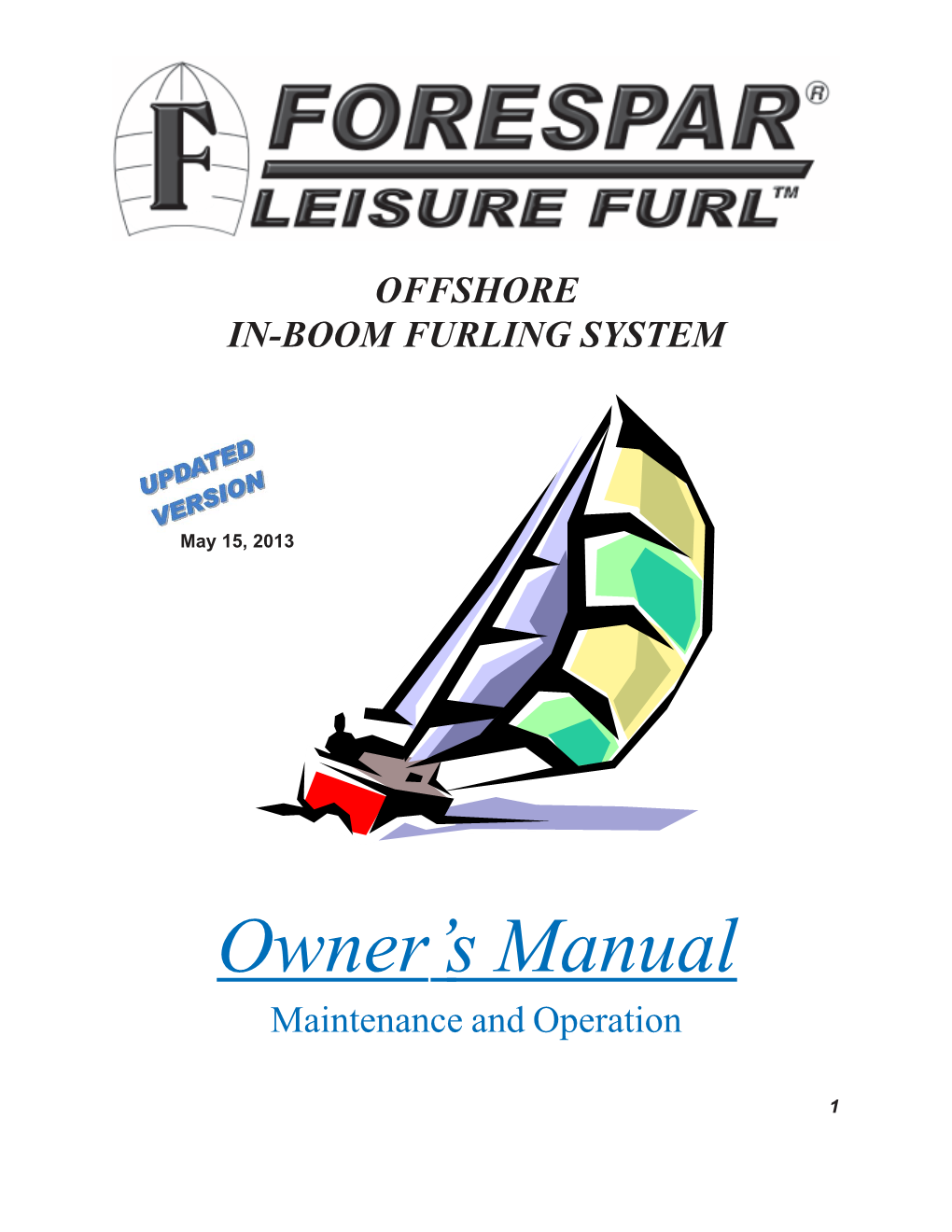 Leisure Furl Owners Manual.Pm6