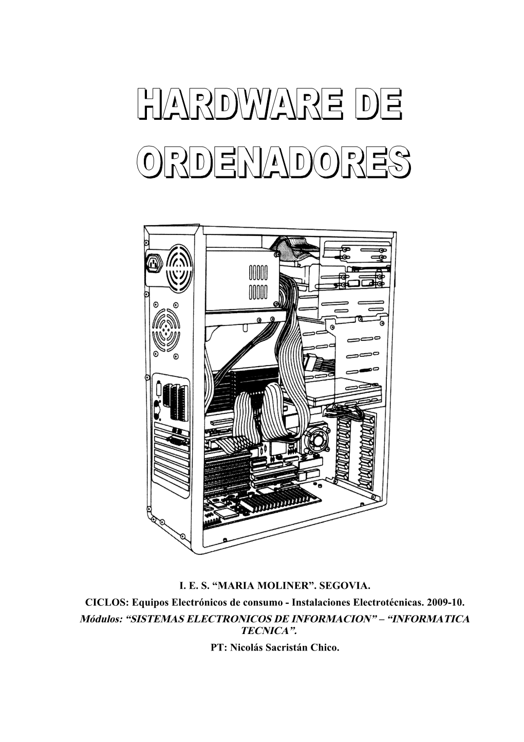 Apuntes De Hardware De Ordenadores