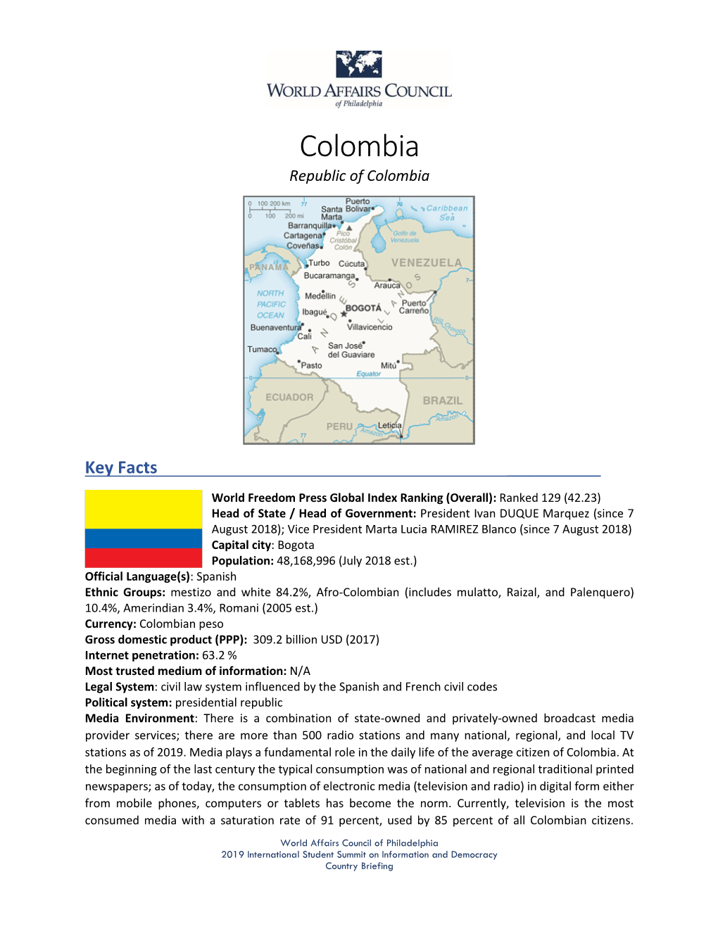 Colombia Republic of Colombia