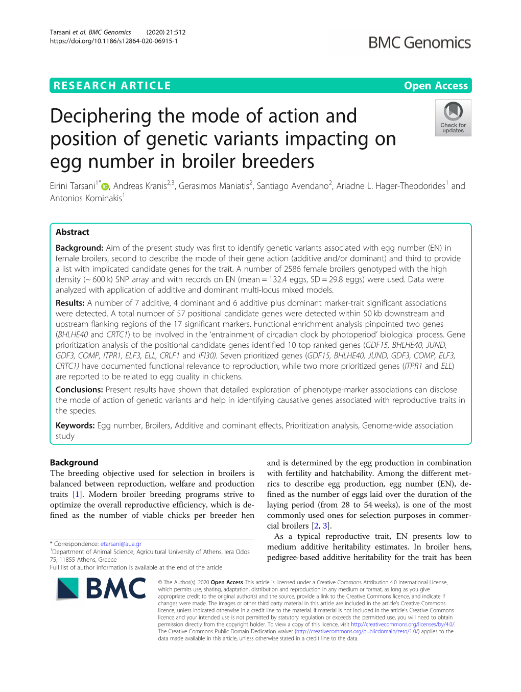 Deciphering the Mode of Action and Position of Genetic Variants